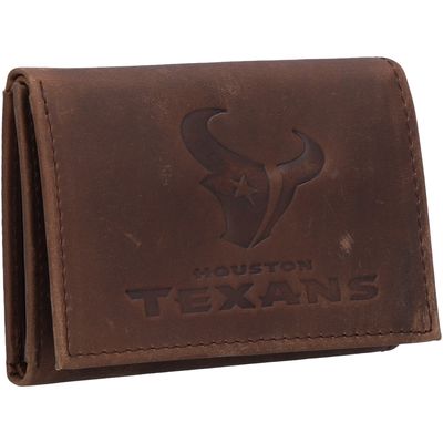 Houston Texans Leather Team Tri-Fold Wallet