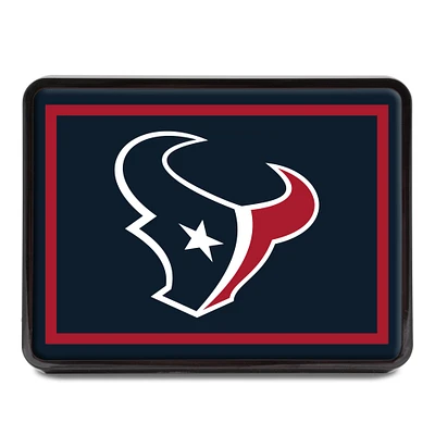 Houston Texans Logo 1.25" x 2" Universal Plastic Hitch Cover