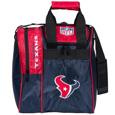 Houston Texans Single Bowling Ball Tote Bag with Shoe Compartment
