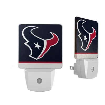 Houston Texans Stripe Design Nightlight 2-Pack