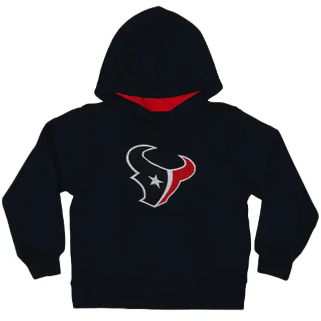 Men's Nike Navy Houston Texans Fan Gear Primary Logo Therma Performance  Pullover Hoodie