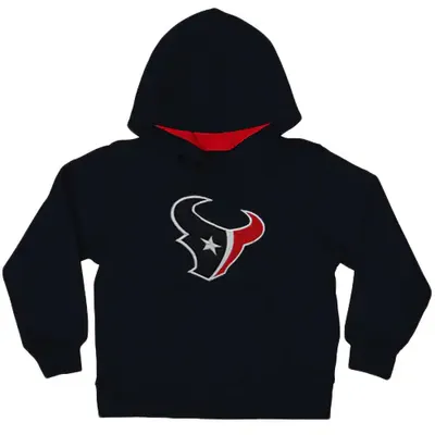 Houston Texans Toddler Fan Gear Primary Logo Pullover Hoodie - Navy Blue