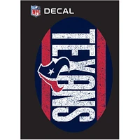 Décalcomanie pour toute surface Houston Texans WinCraft 5 '' x 7 ''