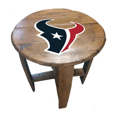 Houston Texans Imperial Oak Barrel Table