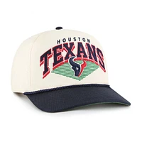 Casquette ajustable en corde Pomona pour homme '47 Natural Houston Texans