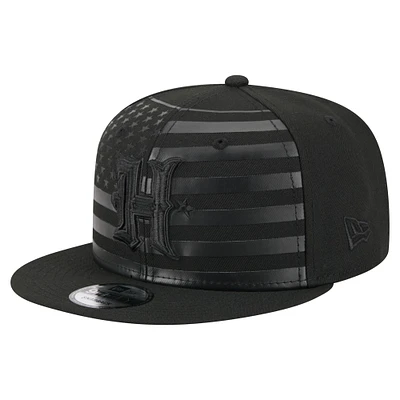 Casquette Snapback 9FIFTY Independent des Houston Texans de New Era pour homme, noire