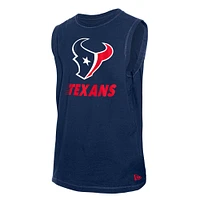 Men's New Era  Navy Houston Texans Leisure Collection Tank Top