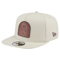 Men's New Era  Stone Houston Texans Premier 9FIFTY Snapback Hat