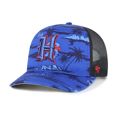 Casquette ajustable Fiji Trucker bleue '47 pour homme des Houston Texans
