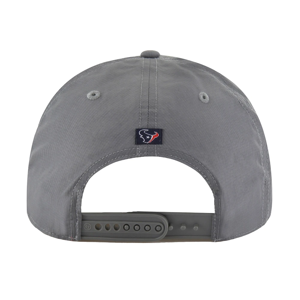 Men's '47  Gray Houston Texans Suburbia Hitch Adjustable Hat