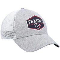 Men's '47 Heathered Gray/White Houston Texans Hitch Contender Flex Hat