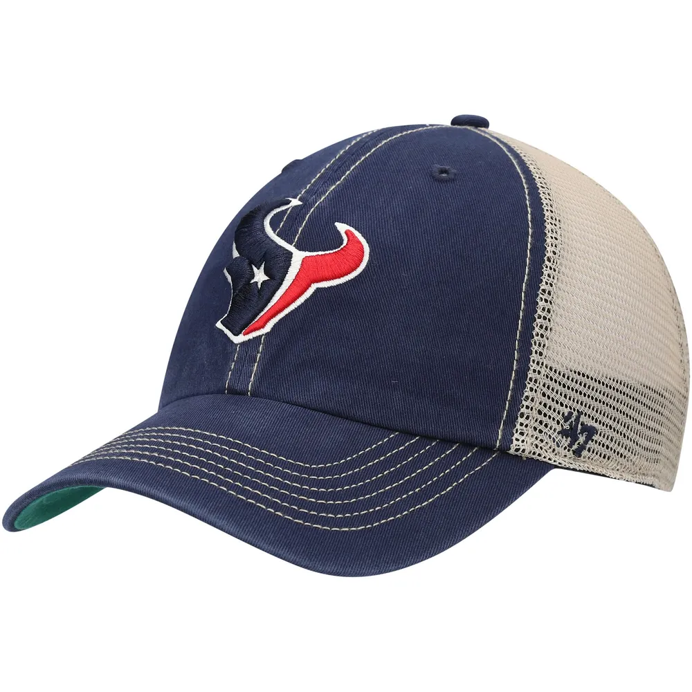 Lids Houston Texans '47 Trawler Trucker Clean Up Snapback Hat