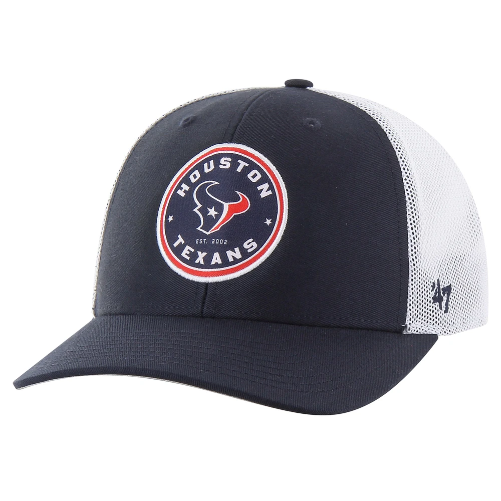 Men's '47 Navy Houston Texans Disclose Trophy Stretch Fit Hat