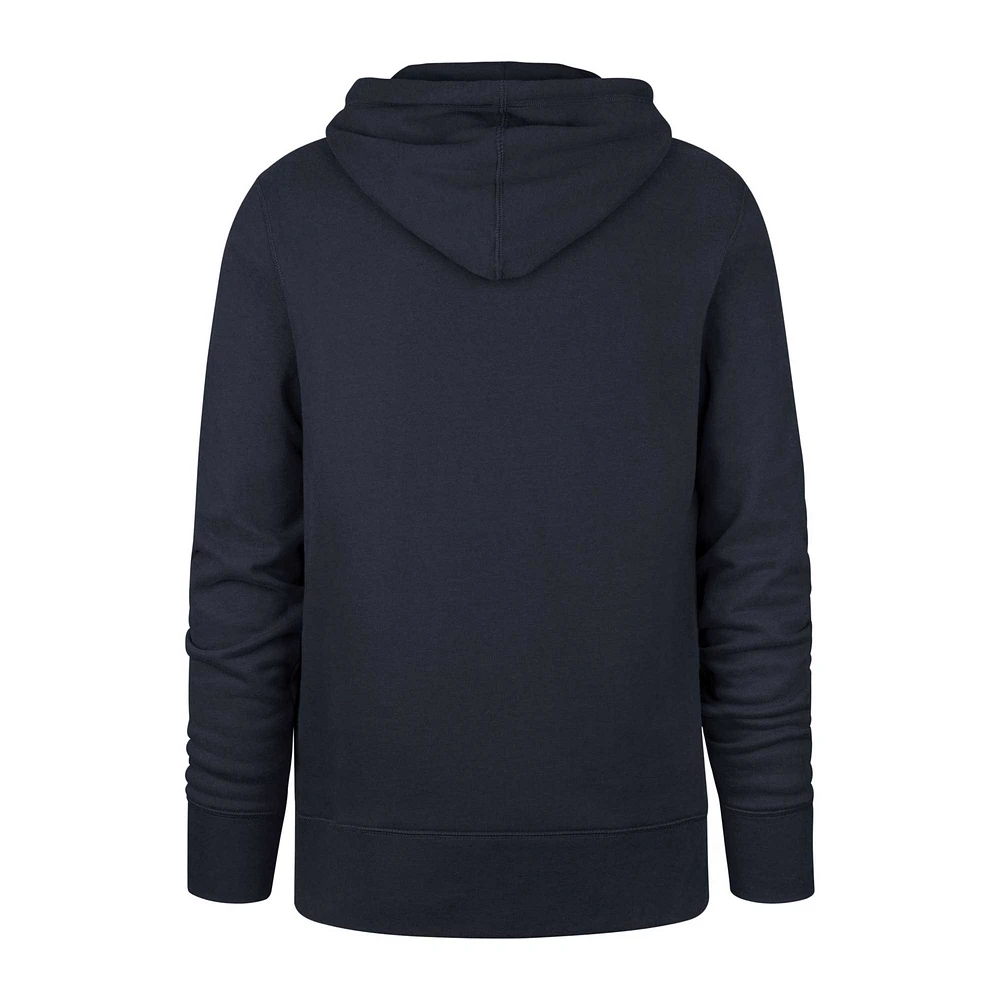 Men's '47 Navy Houston Texans Imprint Headline Pullover Hoodie