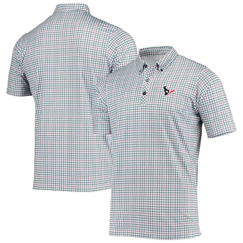 Denver Broncos Antigua Deliver Button-Down Polo - Gray/Navy