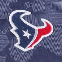 Men's Antigua Navy Houston Texans Brigade Quarter-Zip Sweatshirt