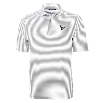 Houston Astros Cutter & Buck Forge Heathered Stretch Mens Polo