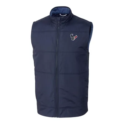 Houston Texans Cutter & Buck Big Tall Stealth Full-Zip Vest