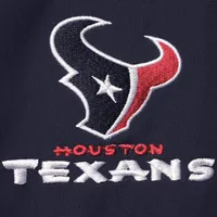 Men's Dunbrooke Navy Houston Texans Big & Tall Sonoma Softshell Full-Zip Jacket
