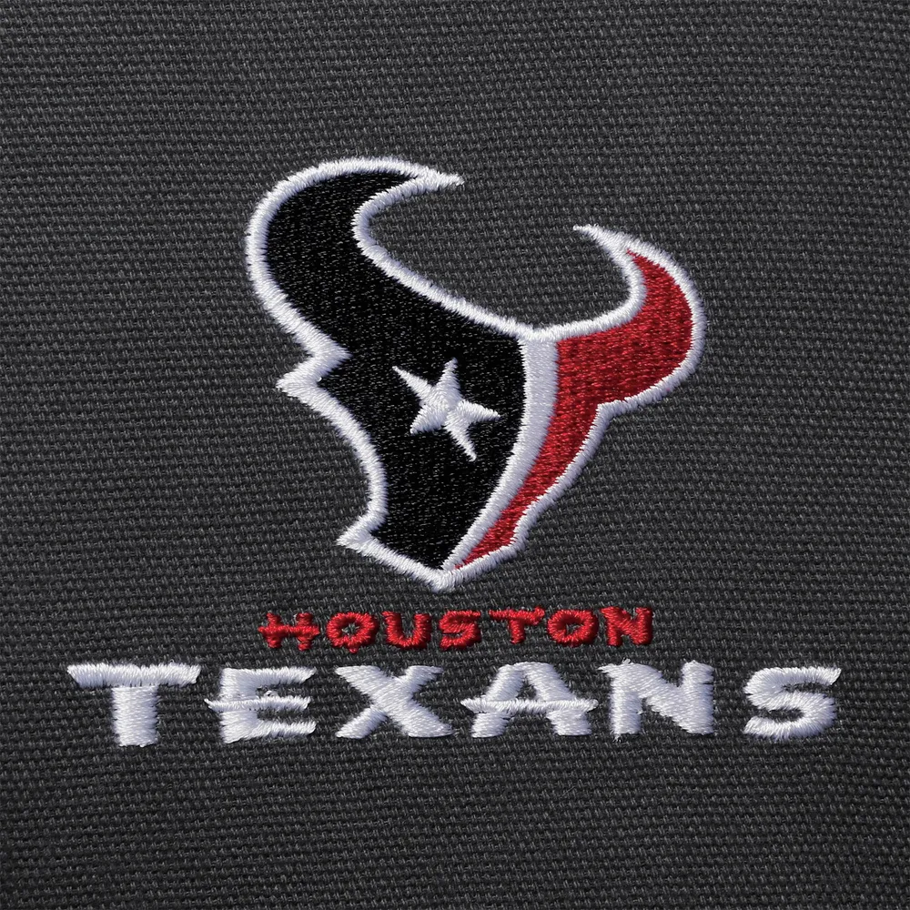 Men's Dunbrooke Navy Houston Texans Dakota Cotton Canvas Hooded Jacket