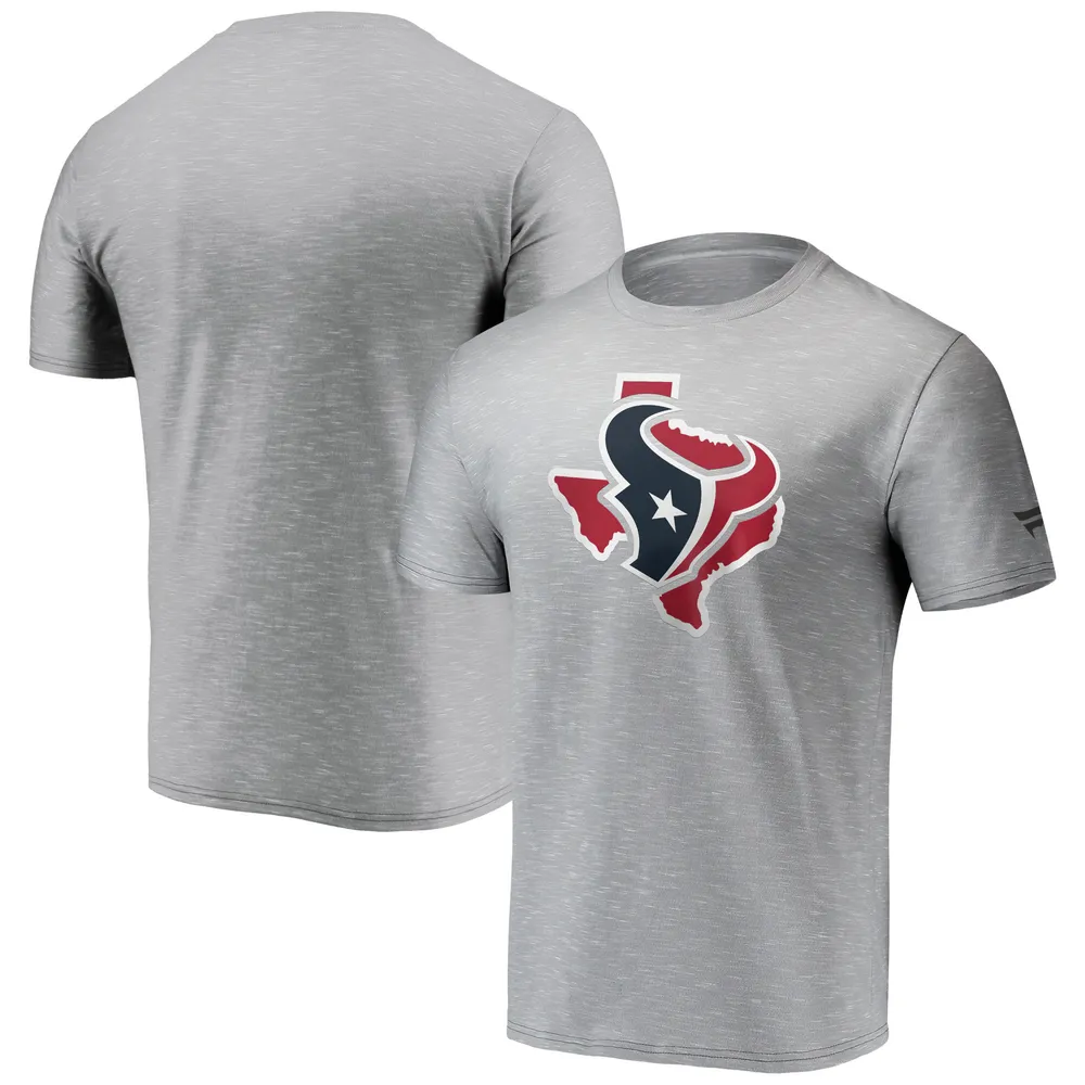 Lids Houston Texans Fanatics Branded Hometown Space-Dye T-Shirt - Gray