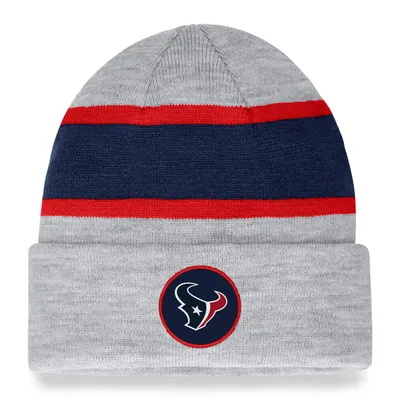 Men's New Era Navy/Red New England Patriots 2021 NFL Sideline Sport  Official Pom Cuffed Knit Hat