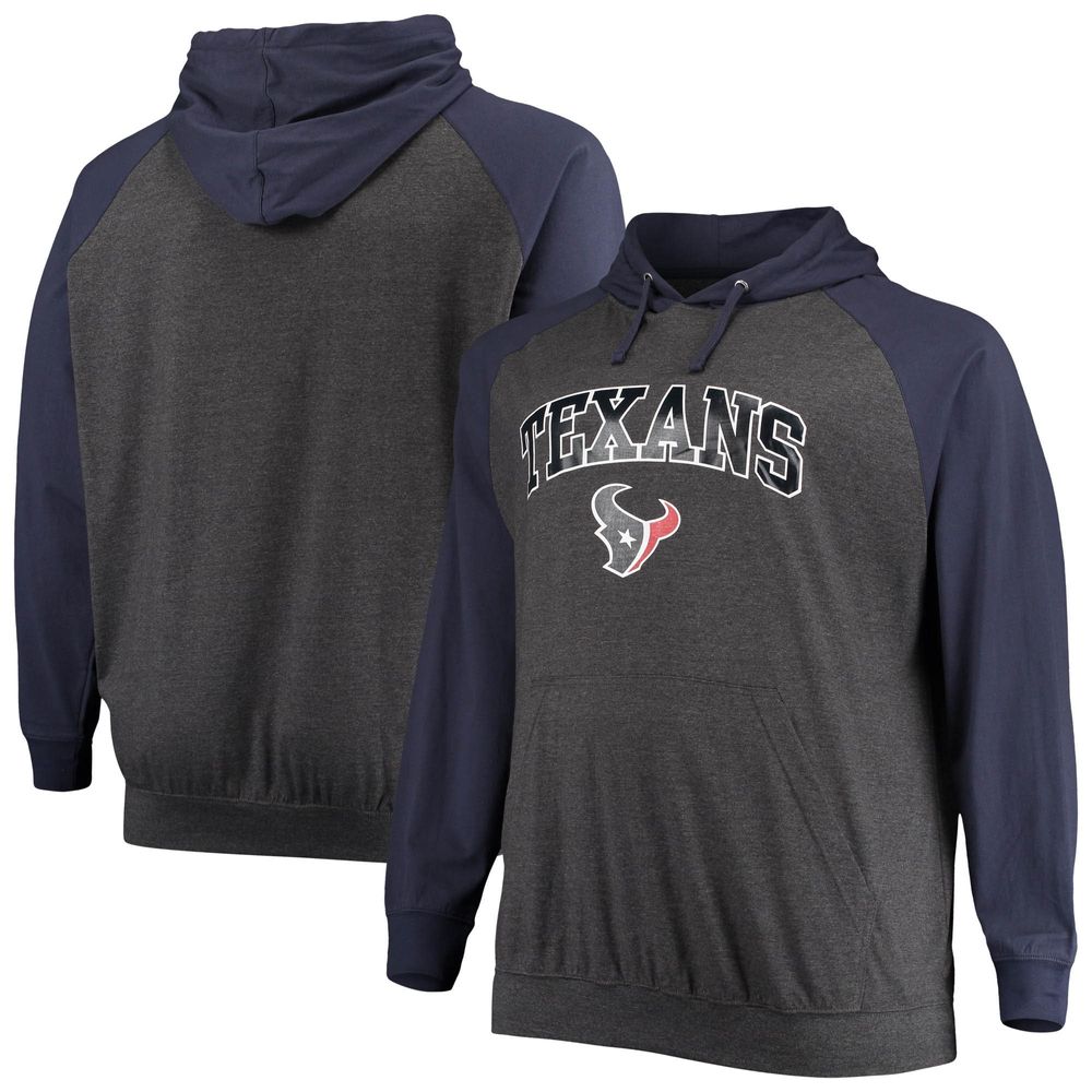 Men's Fanatics Branded Navy/Heathered Gray Houston Texans