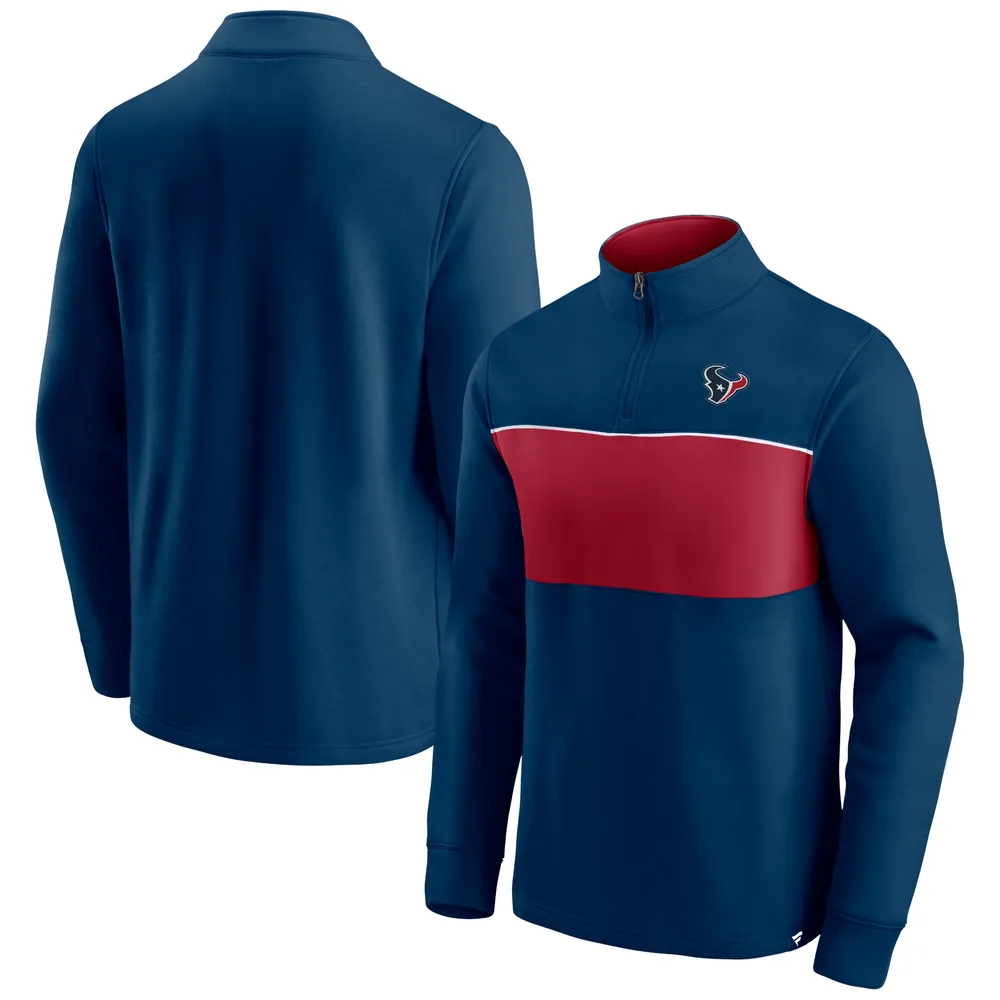 Lids Houston Texans Fanatics Branded Block Party Quarter-Zip