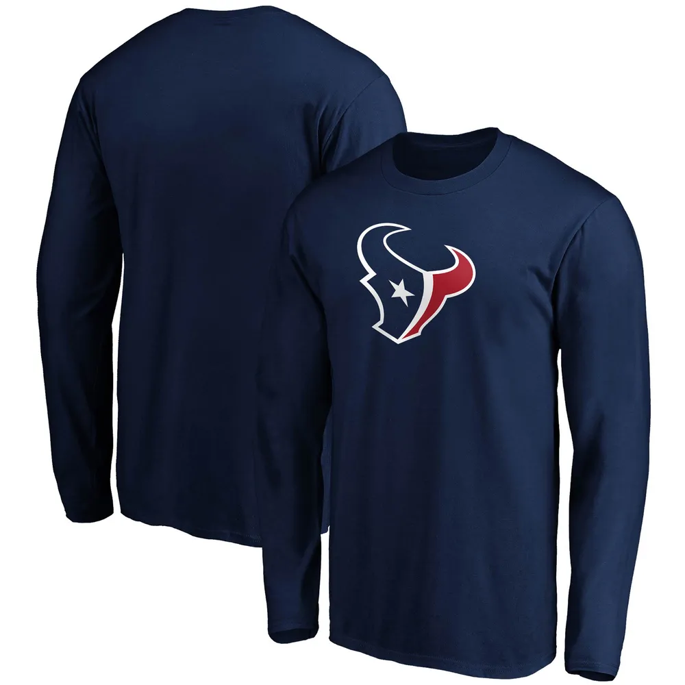 Lids Houston Texans Fanatics Branded & Tall Primary Team Logo Sleeve T-Shirt | Brazos Mall