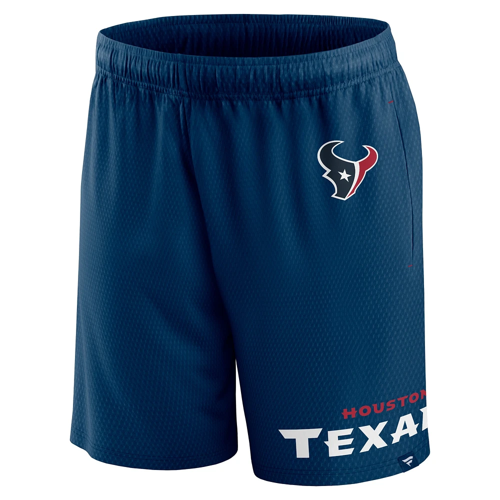 Men's Fanatics Navy Houston Texans Clincher Shorts