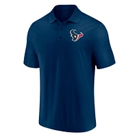 Men's Fanatics Navy Houston Texans Component Polo