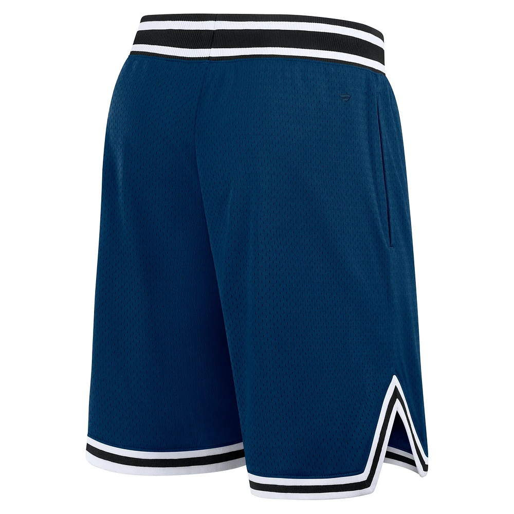 Short de football Fanatics bleu marine pour homme Houston Texans Elements Future Ground