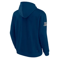 Men's Fanatics Navy Houston Texans Elements Pace Pullover Hoodie