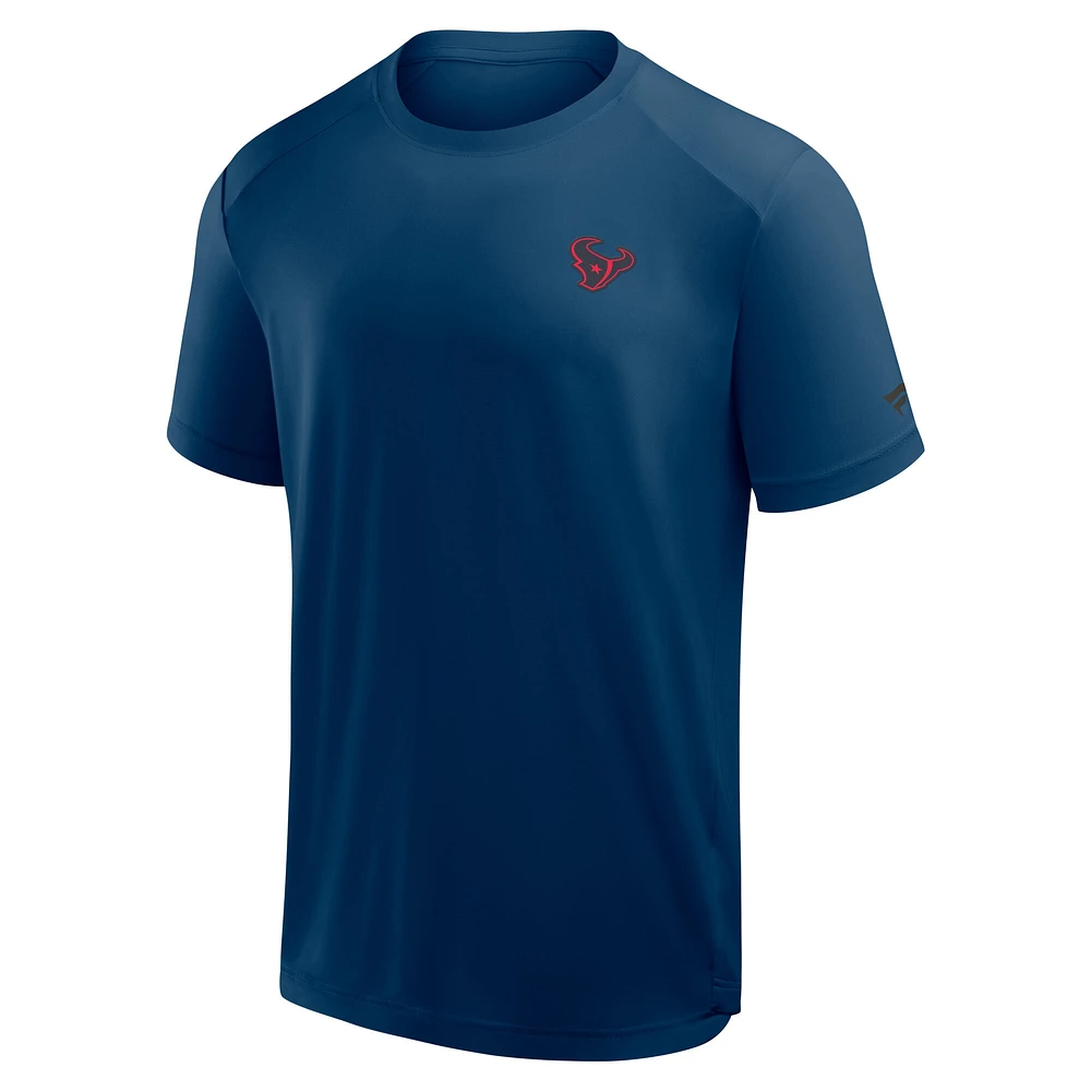 Men's Fanatics Navy Houston Texans Front Office Move Mono T-Shirt