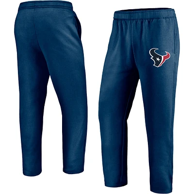 Fanatics pour hommes, bleu marine, logo principal des Houston Texans - Pantalon