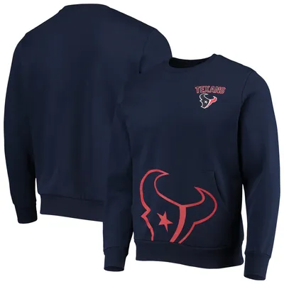 Houston Texans FOCO Pocket Pullover Sweater - Navy