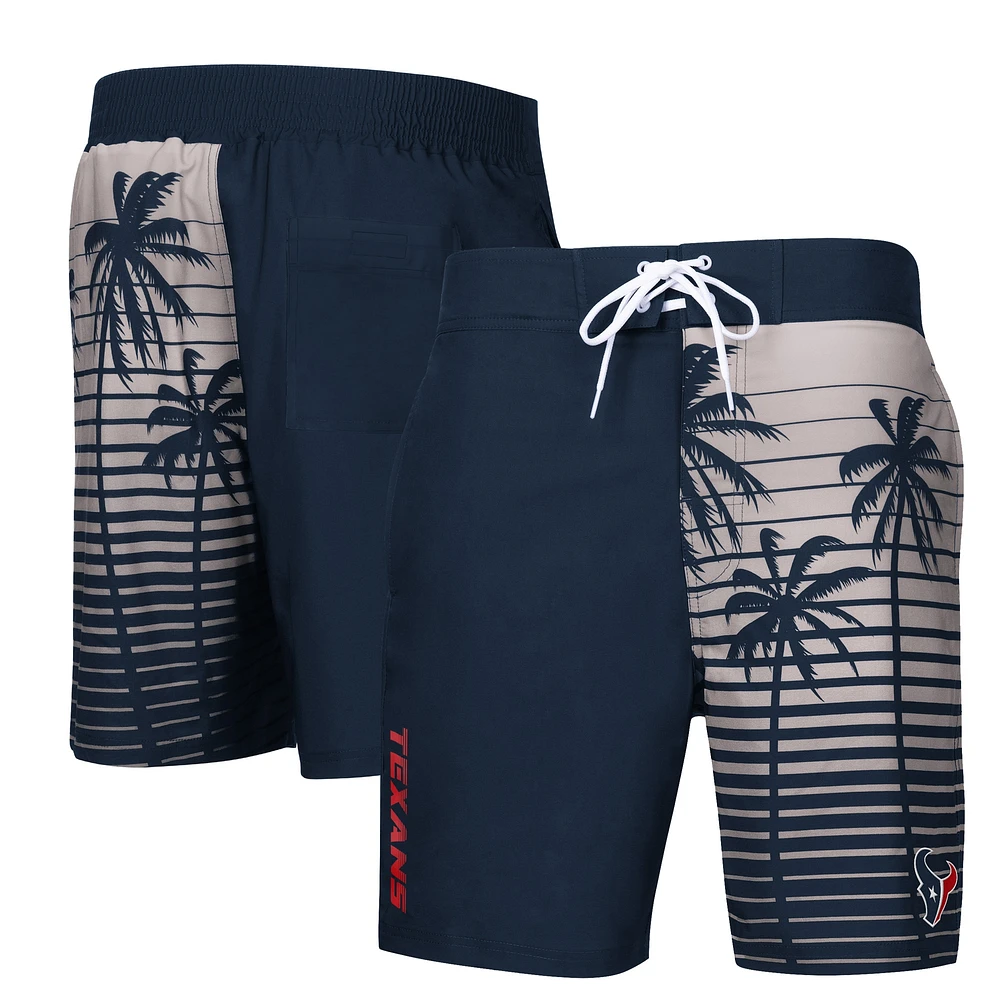 Men's G-III Sports by Carl Banks Navy Houston Texans Volley Swim Trunks