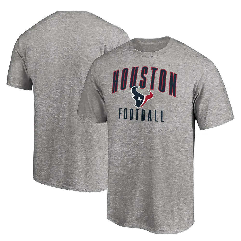 Starter Heathered Gray Houston Texans Prime Time T-Shirt