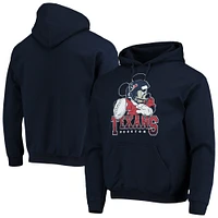 Sweat à capuche Junk Food Navy Houston Texans Disney Mickey Quarterback pour hommes