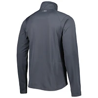 Men's MSX by Michael Strahan Charcoal Houston Texans Half-Zip Pullover