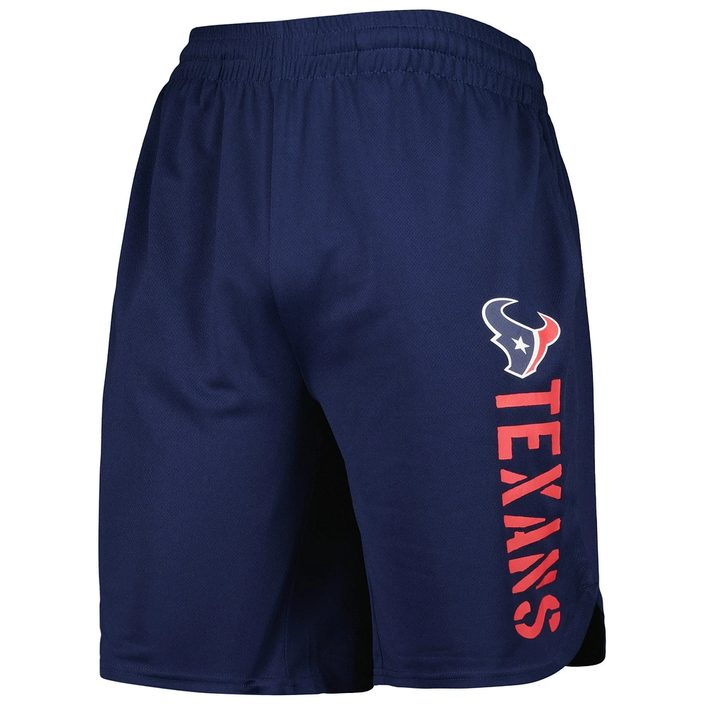 Men's MSX by Michael Strahan Navy Houston Texans Team Shorts