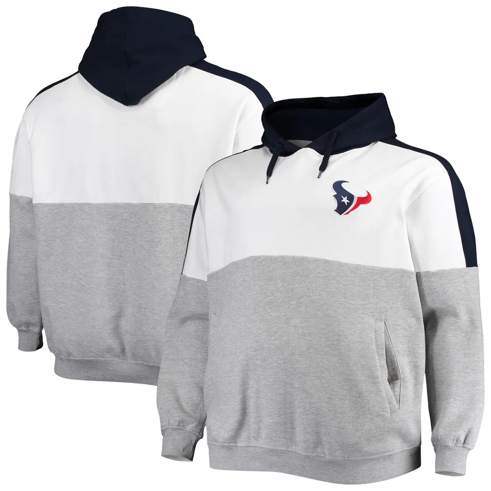 Youth Navy Houston Texans Team Logo Pullover Hoodie 