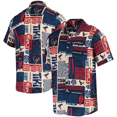 Lids New York Yankees Tommy Bahama Sport Tiki Luau Button-Up Shirt - Navy
