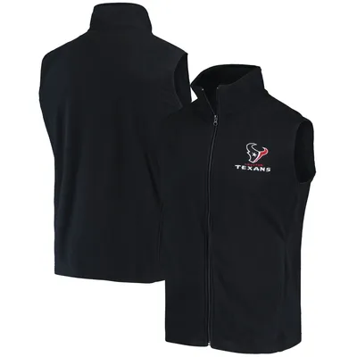 Houston Texans Fleece Full-Zip Vest - Navy