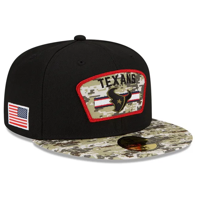 Men's New Era Black/Camo Dallas Cowboys 2021 Salute To Service