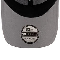 Men's New Era Black/Red Houston Texans 2025 NFL Draft 39THIRTY Flex Hat