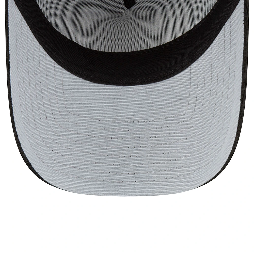 Casquette ajustable A-Frame 9FORTY pour hommes New Era noire Houston Texans Champions de la division sud de l'AFC 2024