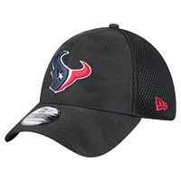 Casquette 39THIRTY Flex noire à motif camouflage actif Houston Texans de New Era pour homme
