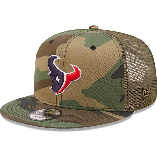 Men's '47 Navy/White Houston Texans Interlude MVP Trucker Snapback Hat