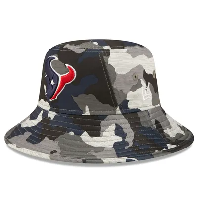 Houston Texans New Era 2022 NFL Training Camp Official Bucket Hat - Camo